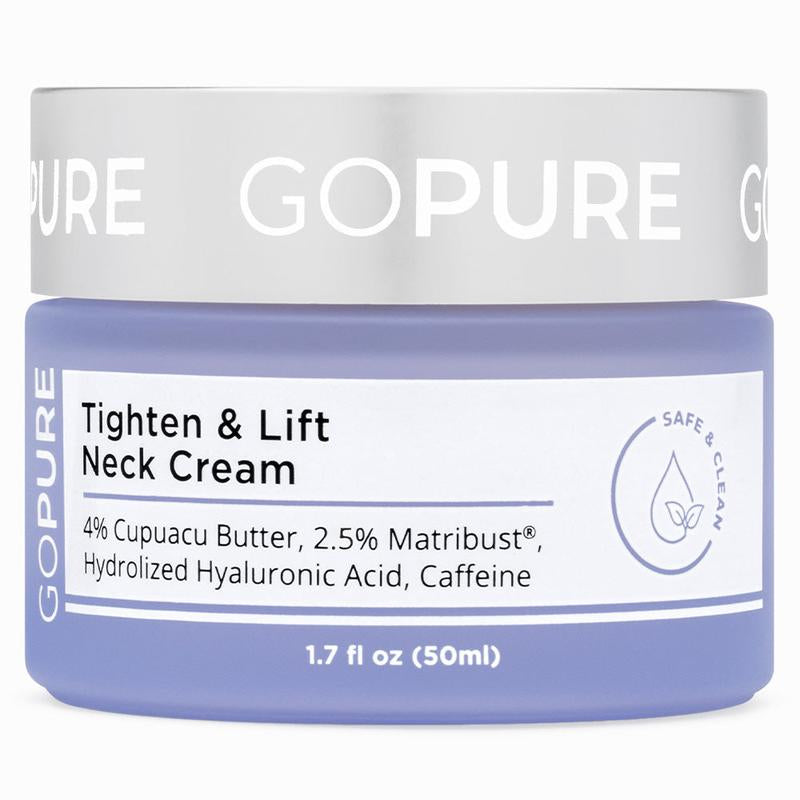 Revitalize Your Neck & Chest with GOPURE's Firming Cream for Youthful Skin