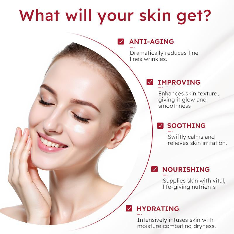 [Youthpulse Official Shop] Retinol Cream for Face & Neck / Anti-Aging, Reduces Fine Lines, Firms Skin / with Retinol & Niacinamide / Hydrating, Brightening, Nourishing / Gentle & Suitable for Sensitive Skin / Infused with Natural Plant Oils