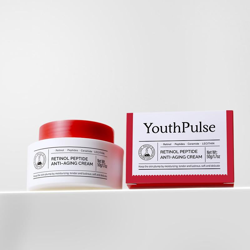 [Youthpulse Official Shop] Retinol Cream for Face & Neck / Anti-Aging, Reduces Fine Lines, Firms Skin / with Retinol & Niacinamide / Hydrating, Brightening, Nourishing / Gentle & Suitable for Sensitive Skin / Infused with Natural Plant Oils