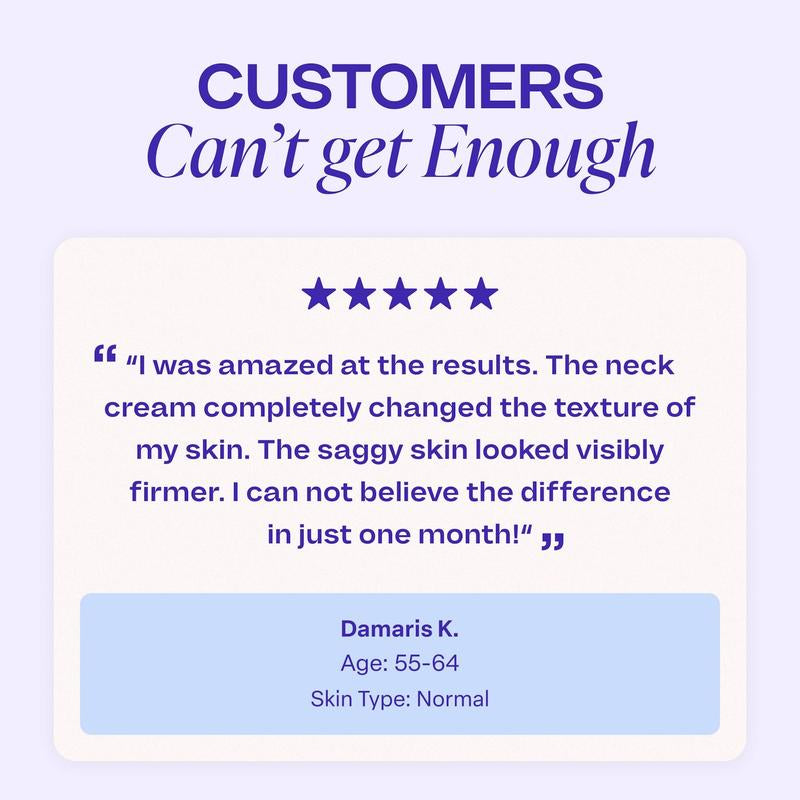 Revitalize Your Neck & Chest with GOPURE's Firming Cream for Youthful Skin