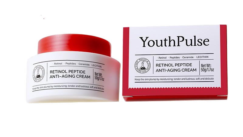 [Youthpulse Official Shop] Retinol Cream for Face & Neck / Anti-Aging, Reduces Fine Lines, Firms Skin / with Retinol & Niacinamide / Hydrating, Brightening, Nourishing / Gentle & Suitable for Sensitive Skin / Infused with Natural Plant Oils
